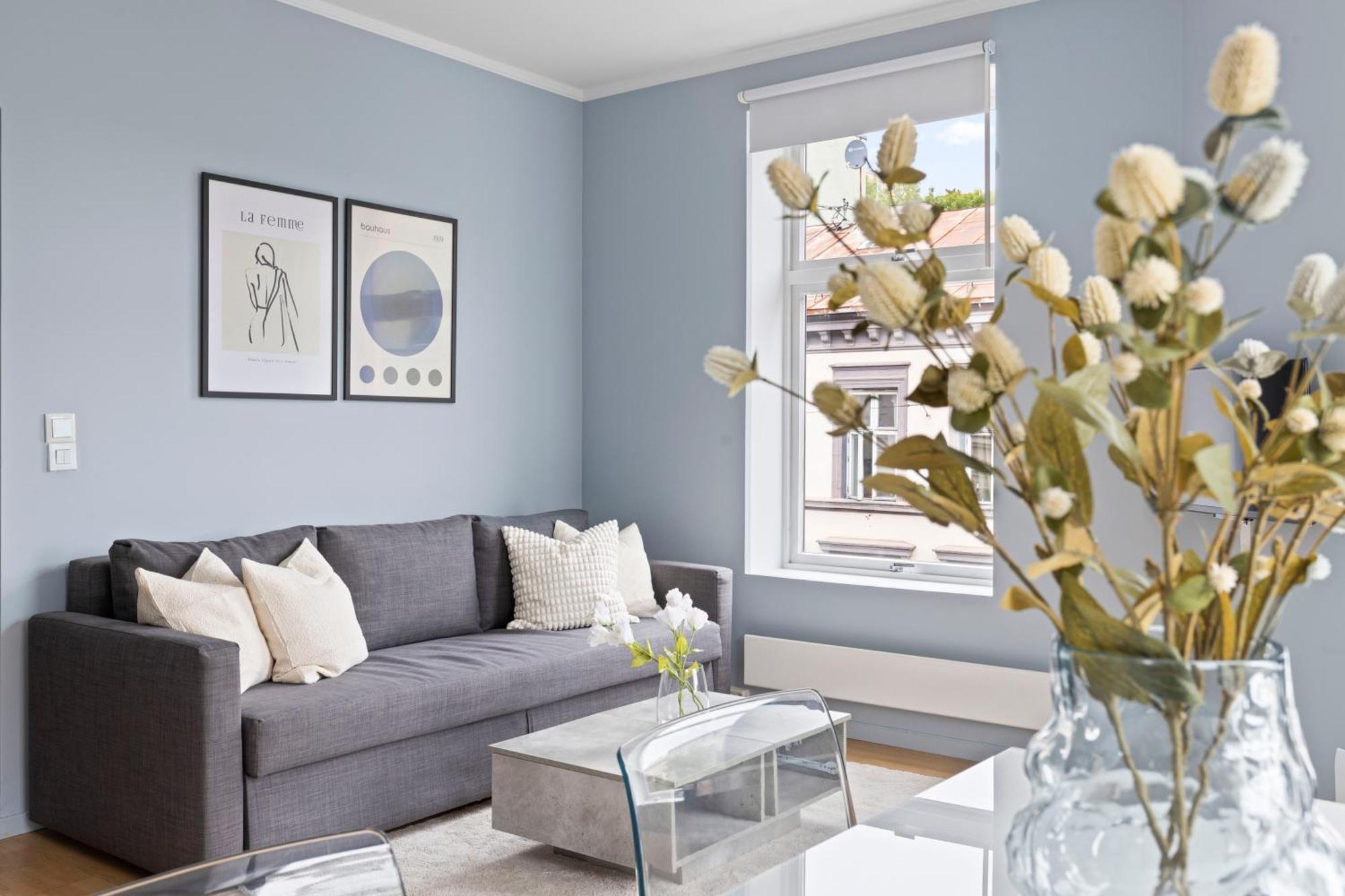 Modern And Bright Apartment In Central Oslo Exterior foto